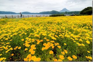 池田湖の遊具と唐船峡のそうめん流し(鹿児島指宿市)
