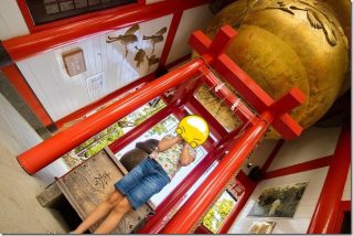 日本一の大鈴のある神社 箱崎八幡神社で御朱印(鹿児島県出水市)