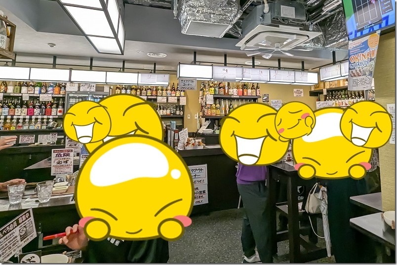 立ち呑み たたんばぁ 福岡本店 天神 ワンビル で飲む 店内の様子