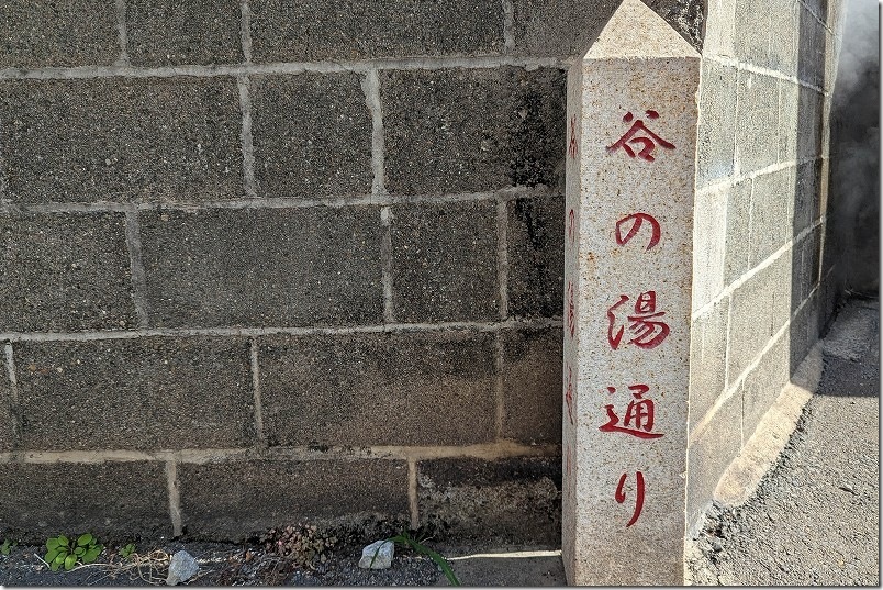 鉄輪温泉 谷の湯通りを散策