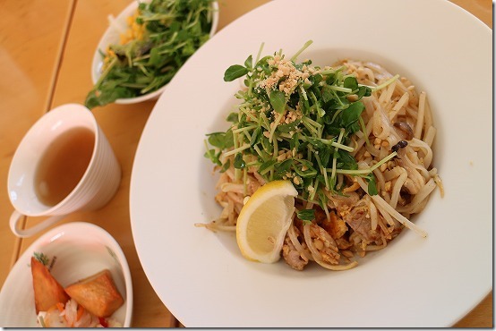 GROW WELL CAFEのランチ