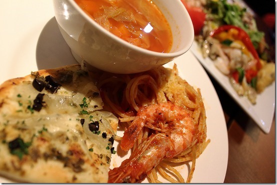 木の葉モール　ワールドバイキングAlettaの料理