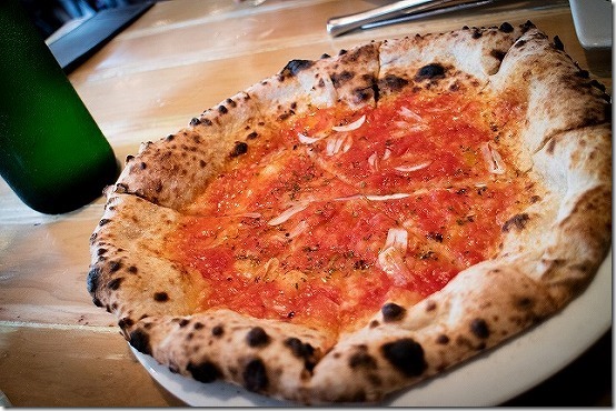 百道浜のマンマ・ミーア(MAMMA MIA)のピザ 百道浜のマンマ・ミーア(MAMMA MIA)のピザ