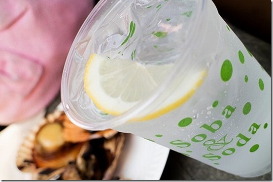 そば&ソーダ(Soba&Soda)とひおうぎ貝 そば&ソーダ(Soba&Soda)とひおうぎ貝