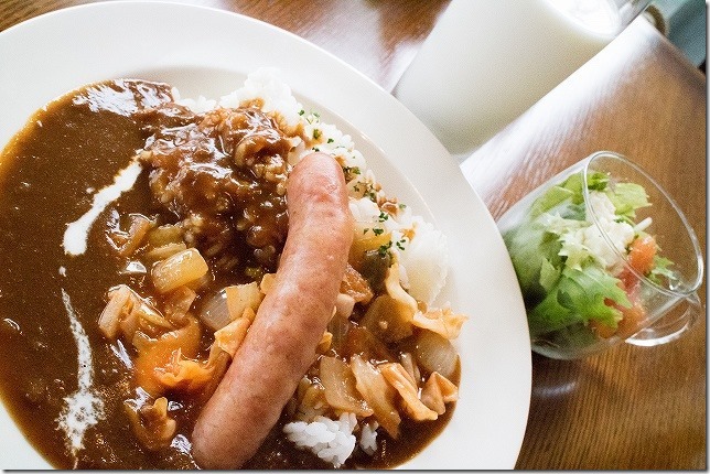 糸島ポークソーセージのカレー
