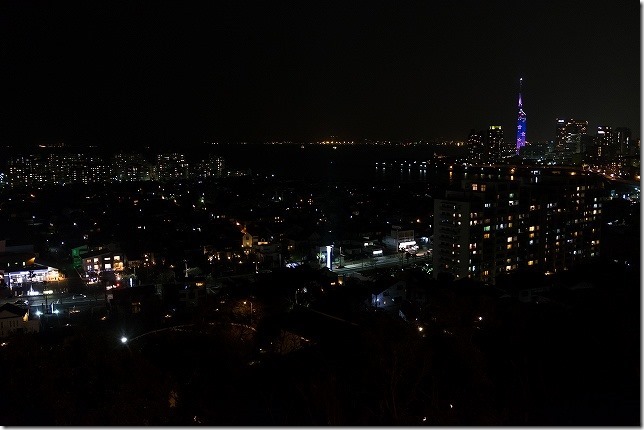 愛宕神社からの夜景