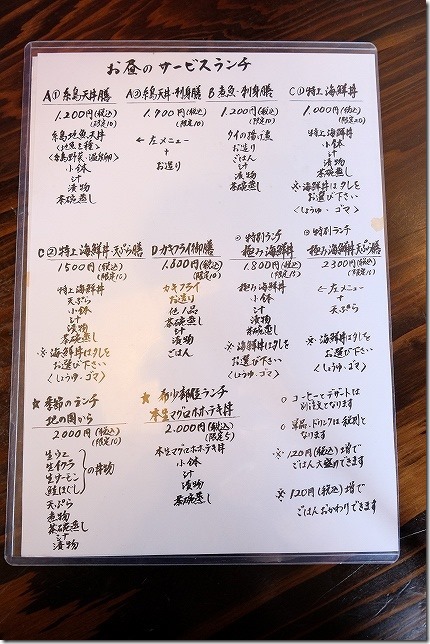 塚本鮮魚店 塚本鮮魚店 ランチメニュー