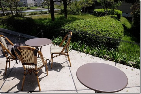 ブーランジェリー ウツノミヤ のテラス席 ブーランジェリー ウツノミヤ のテラス席