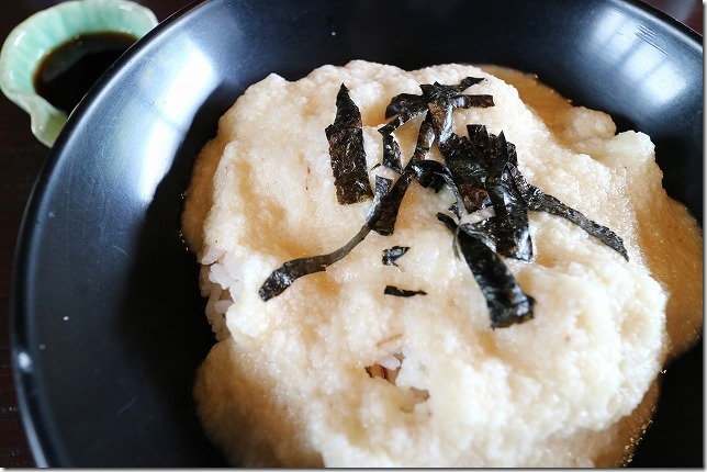 今宿青木の蕎麦屋さん奔歩狐狸の麦とろろ飯 今宿青木の蕎麦屋さん奔歩狐狸の麦とろろ飯