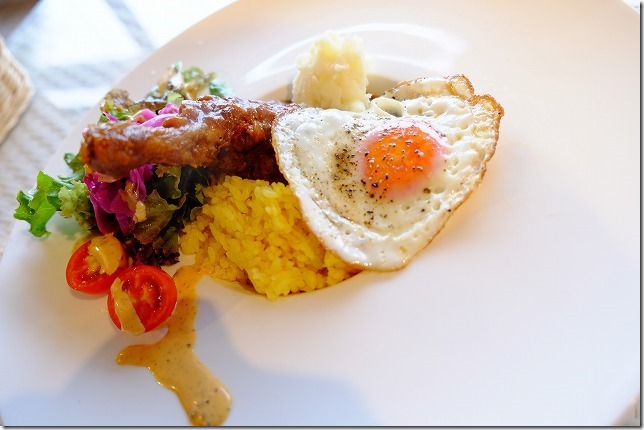 Hona Cafe 糸島、KABURITSUKIチキンカレー