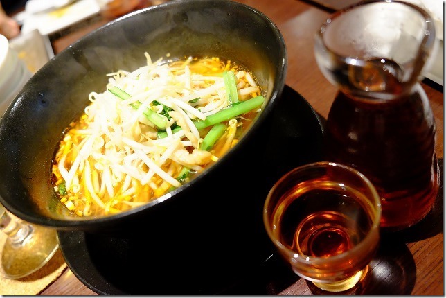 周船寺、蓮華の酸味辛味そば