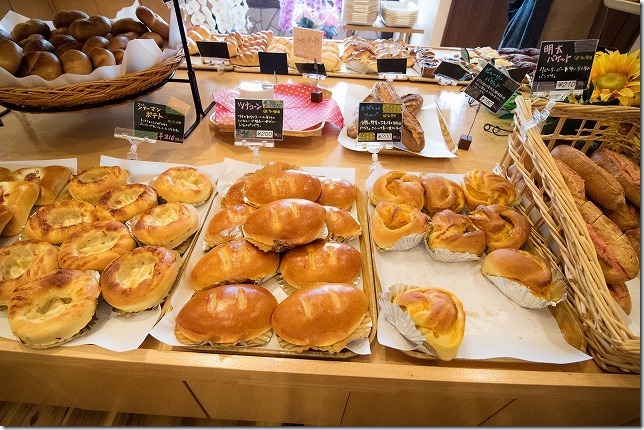 パン工房「ゾンネン ブルーメ」のパンの種類