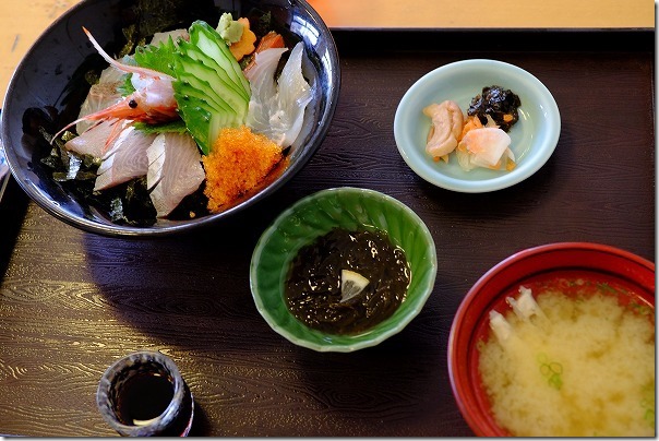 糸島芥屋、磯の家の海鮮丼