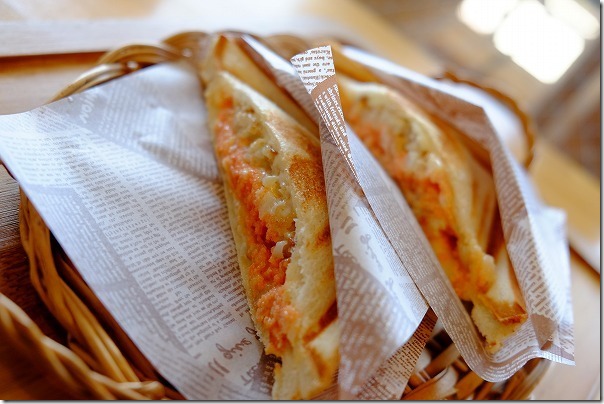 伊都ホットサンド笑顔の明太ポテトサンド