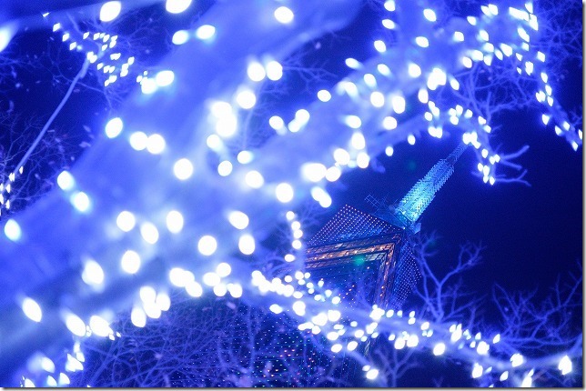 福岡タワーのクリスマスイルミネーション 福岡タワーのクリスマスイルミネーション