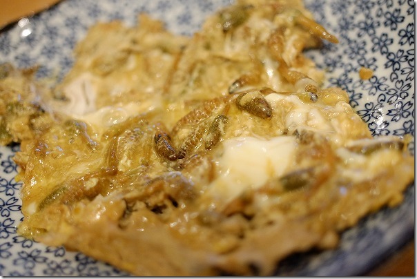 糸島のツクシの卵とじ 糸島のツクシの卵とじ