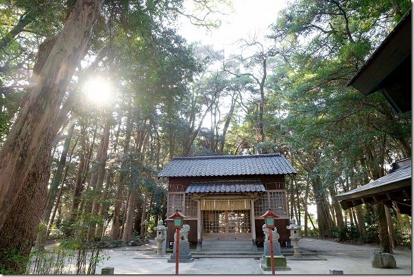 福岡市西区橋本の橋本八幡宮 福岡市西区橋本の橋本八幡宮