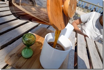 TIMEモーニングのセットの飲み物