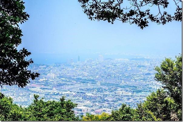 飯盛山頂上からの景色 飯盛山頂上からの景色