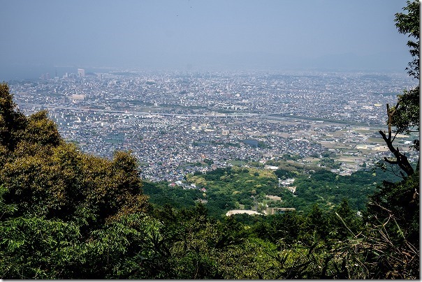 高地北展望台から