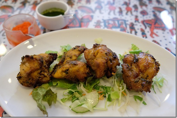 サフラン、チキンティカ サフラン、チキンティカ