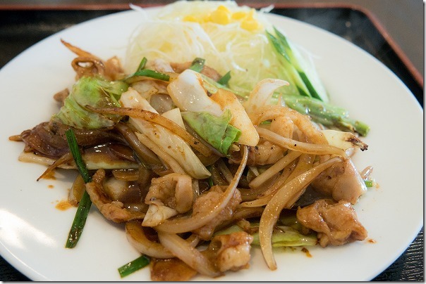 ビバーチェ食堂のホルモンの旨辛だれ定食 ビバーチェ食堂のホルモンの旨辛だれ定食