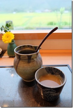 糸島市二丈福井にあるお蕎麦屋さん「すみくら」の蕎麦湯 糸島市二丈福井にあるお蕎麦屋さん「すみくら」の蕎麦湯