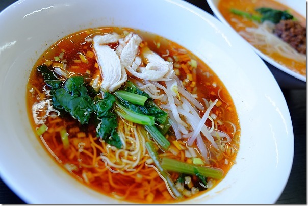 志摩のタンタン麺ハウスのサンラータン麺 志摩のタンタン麺ハウスのサンラータン麺