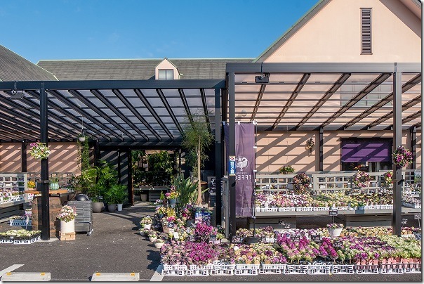 福岡市西区の西の丘にあるガーデニングショップ「エフェクト」店頭 福岡市西区の西の丘にあるガーデニングショップ「エフェクト」店頭