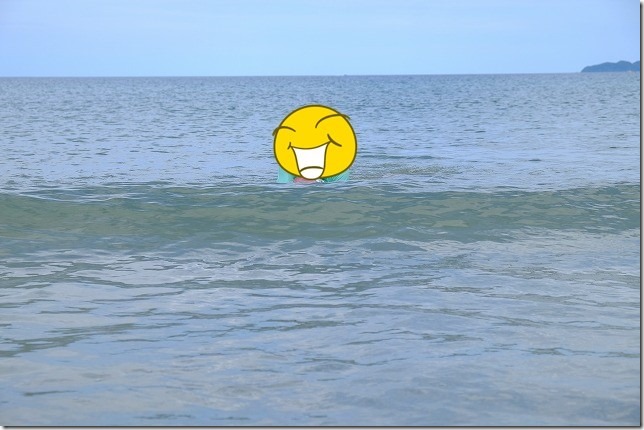 大原海水浴場は遠浅