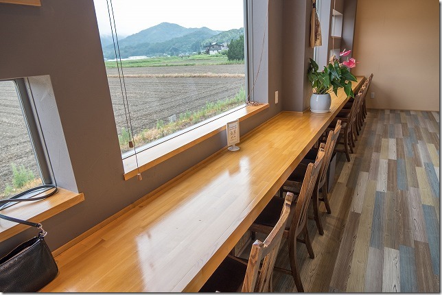 糸島食堂ほもりの、おしゃれな店内 糸島食堂ほもりの、おしゃれな店内