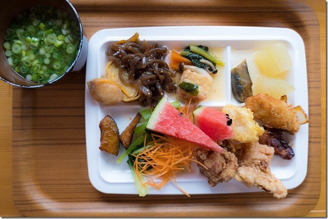 糸島食堂ほもりの、バイキングの料理 糸島食堂ほもりの、バイキングの料理
