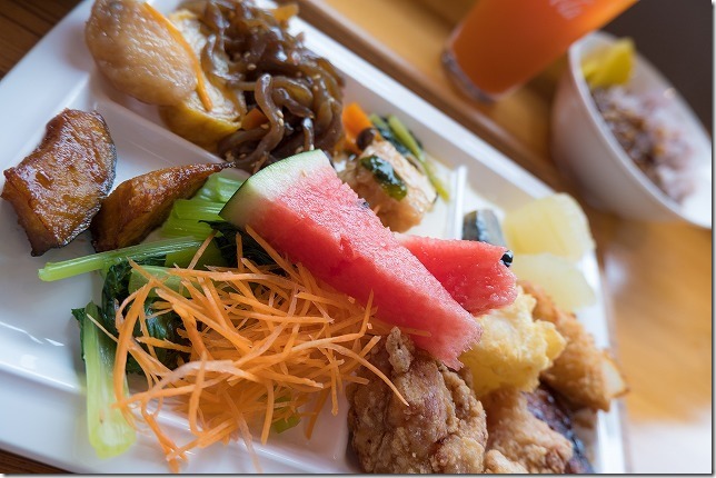 糸島食堂ほもりの、バイキングの料理 糸島食堂ほもりの、バイキングの料理