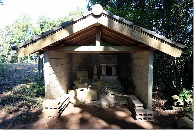 お堂,可也山登山道 お堂,可也山登山道