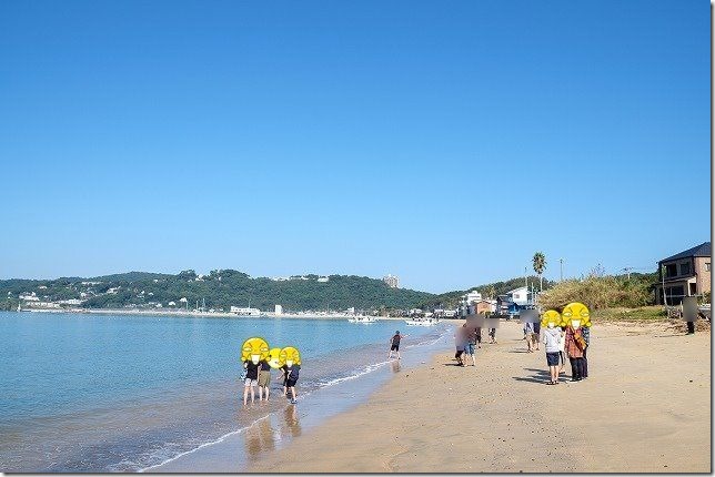 糸島,初音旅館で地引網 糸島,初音旅館で地引網