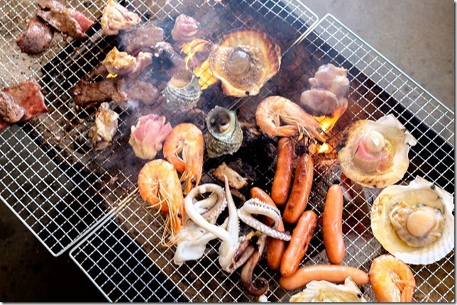 糸島,初音旅館でバーベキュー 糸島,初音旅館でバーベキュー