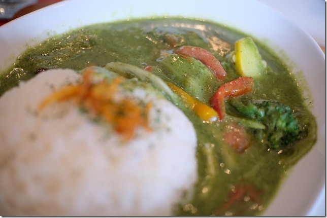 福岡市西区野方にある「ユーカリー」でカレー 福岡市西区野方にある「ユーカリー」でカレー