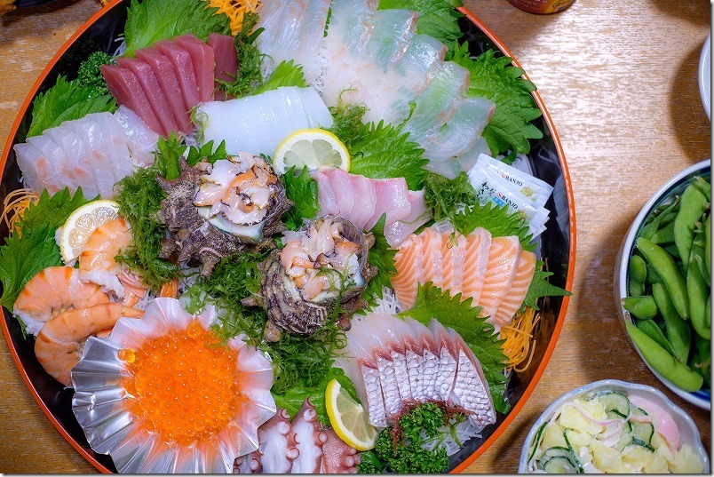 おさかな天国の「刺身盛り」をテイクアウト、福岡市西区 おさかな天国の「刺身盛り」をテイクアウト、福岡市西区