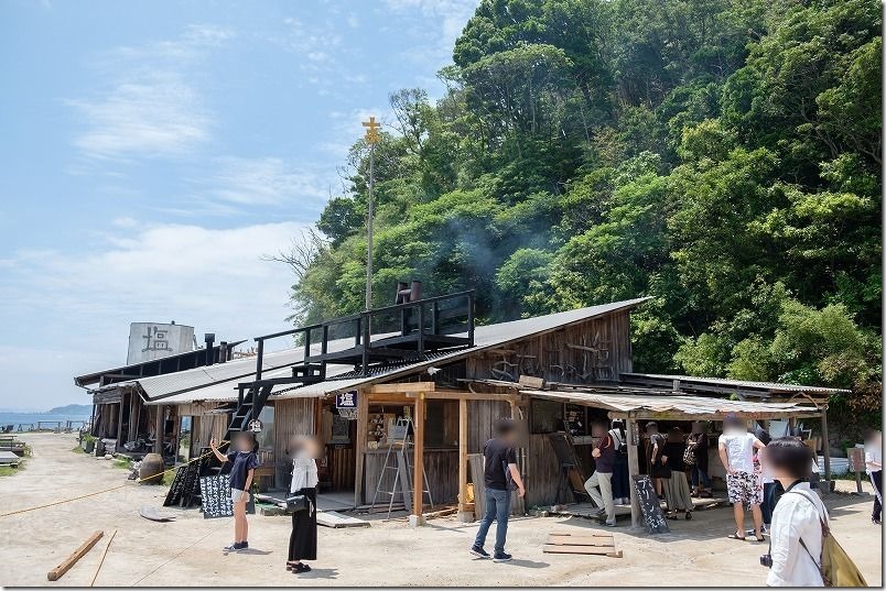 またいちの塩「工房とったん」の込具合 またいちの塩「工房とったん」の込具合