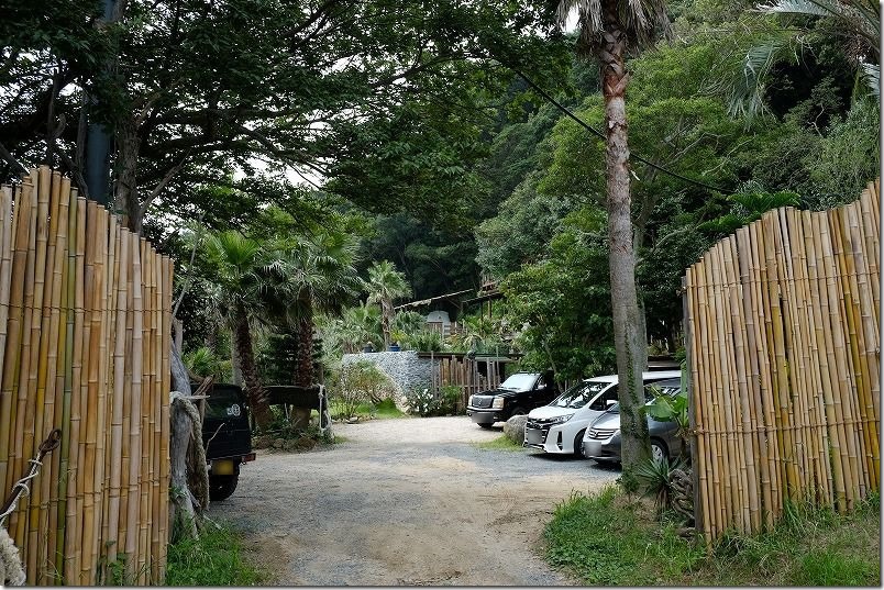 糸島キャンプ場,HIDEAWAY,sunset,campの駐車場