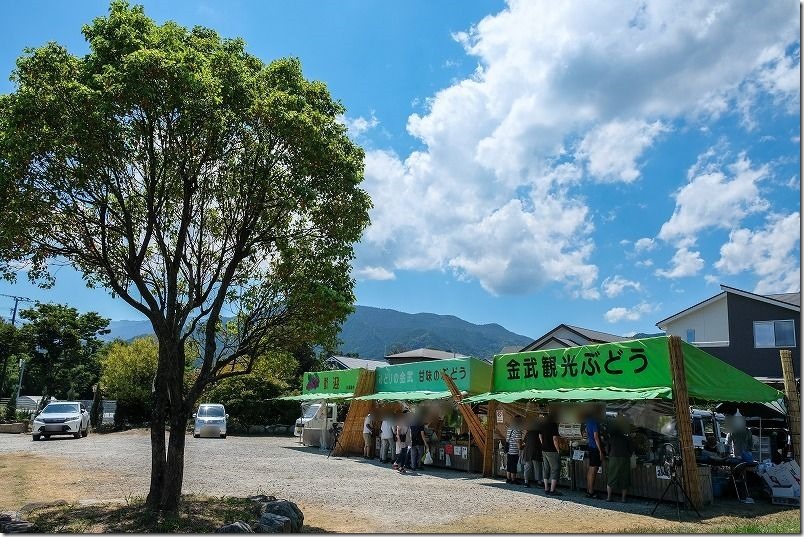 金武「ぶどう園」の直売所 金武「ぶどう園」の直売所