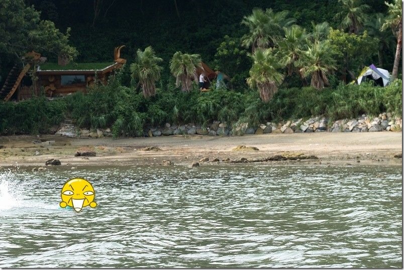 糸島でキャンプ、HIDEAWAY、sunset、campの海水浴 糸島でキャンプ、HIDEAWAY、sunset、campの海水浴