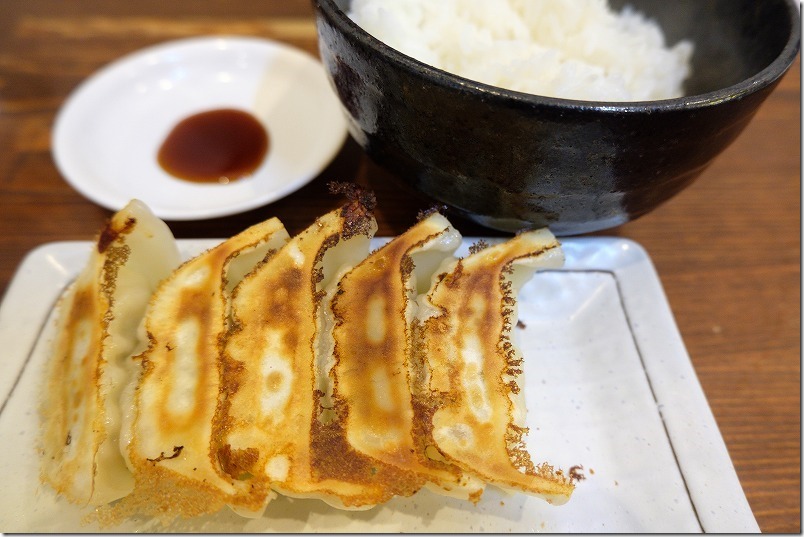 ラーメンじんの「セットの餃子」 ラーメンじんの「セットの餃子」
