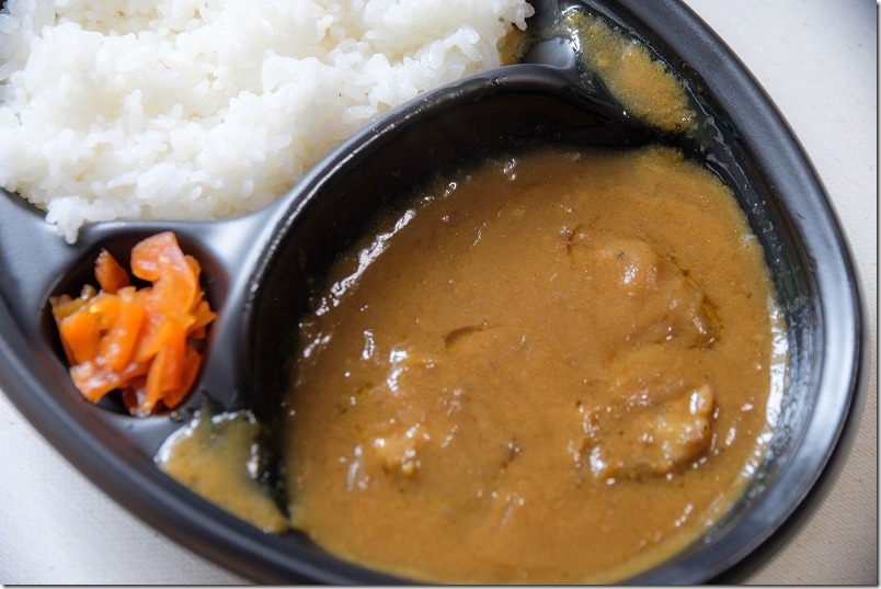 一番田舎でテイクアウトしたビーフカレー、糸島牛 一番田舎でテイクアウトしたビーフカレー、糸島牛