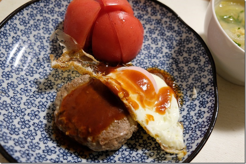 一番田舎で購入したハンバーグ、糸島牛 一番田舎で購入したハンバーグ、糸島牛