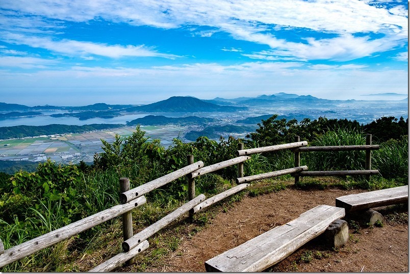 白糸の滝から糸島展望台巡り、はろ展望台 白糸の滝から糸島展望台巡り、はろ展望台