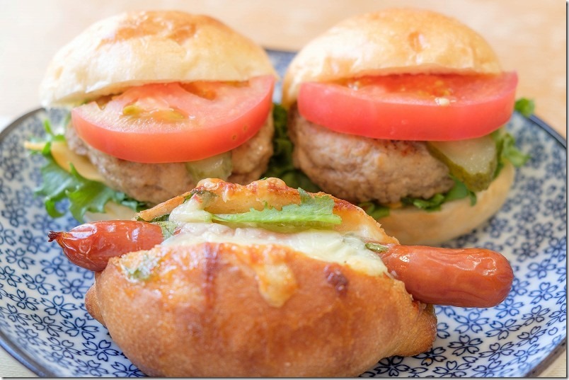 ブーランジュリーベル・エキプのハンバーガー