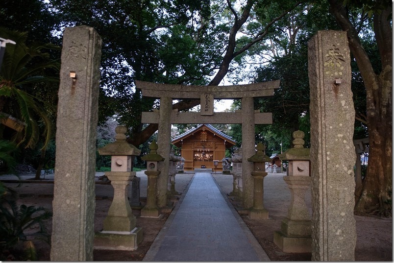 秋分の志登神社（糸島市志登）