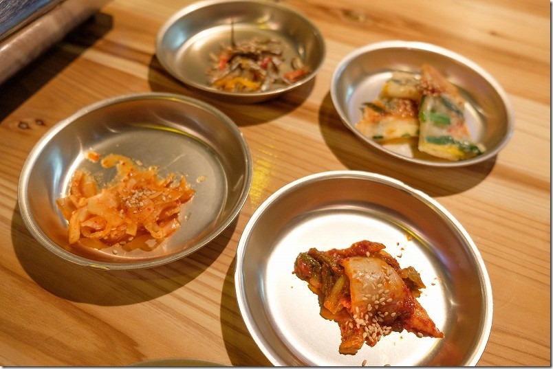 糸島、上の焼肉屋のランチセット