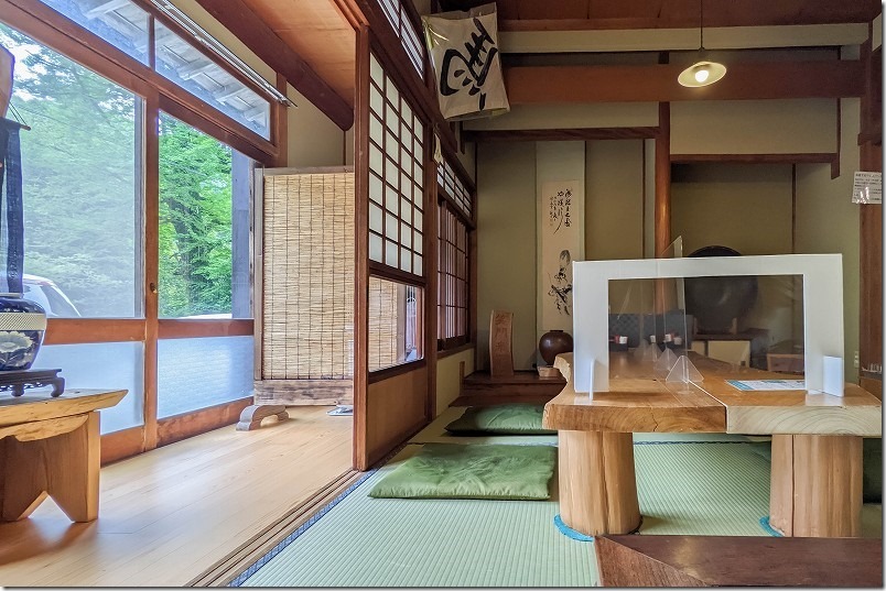 手打ち蕎麦、蕎波人の店内・雰囲気